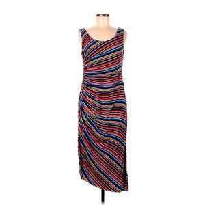 Anthropologie Bailey 44 Rainbow striped midi dress size XS